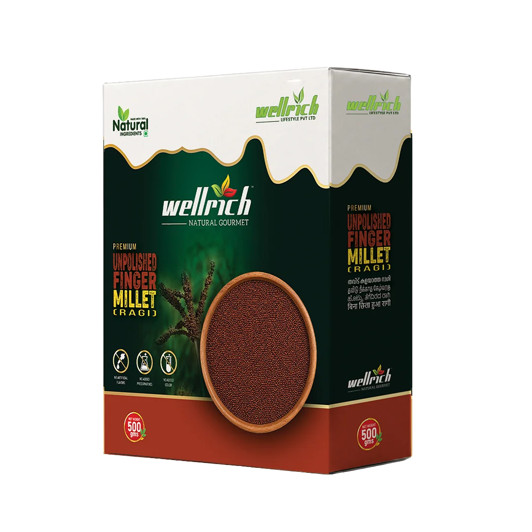 Unpolished Finger Millet (Ragi)